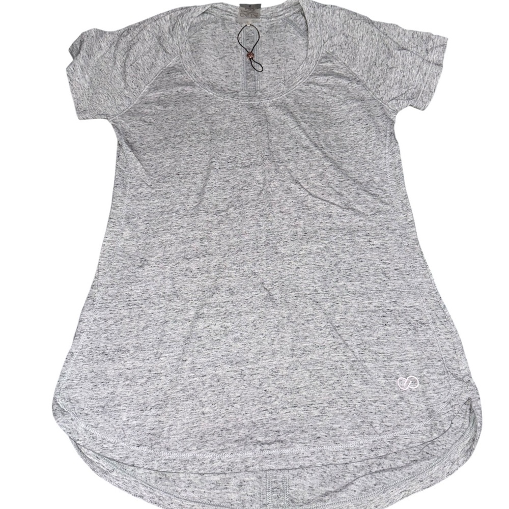 Calia by Carrie Underwood Heather Gray Short Sleeve Tee Size Small